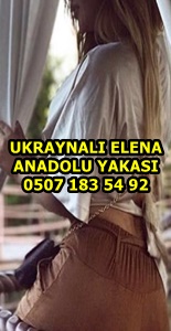 Anadolu Yakası Seksi Ukraynalı eskort Elena